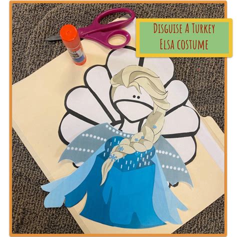 elsa disguise turkey|elsa turkey costume.